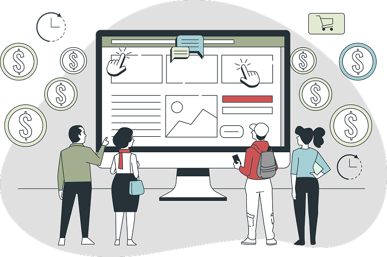 Illustration representing accounting